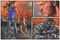 Pencil Pixels April 2011 Calendar cover - Comic Scripts coming soon