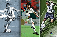 Pencil Pixels july 2010 Calendar cover - World cup, International vision