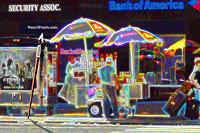 Pencil Pixels June 09 Calendar cover - Diversion, you can bank on it