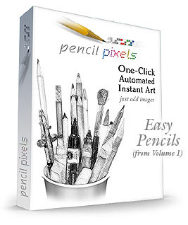 PencilPixels.com One-Click Automated Instant Art