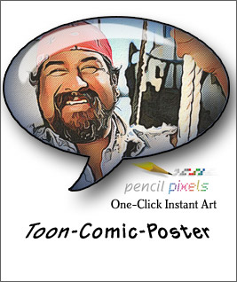 PencilPixels.com One-Click Automated Instant Art