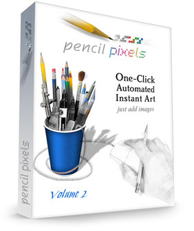 PencilPixels.com One-Click Automated Instant Art Voluume 2
