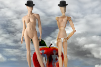 Pencil Pixels 2-mannequins-pretending-to-be-magritte