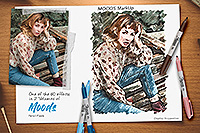 Pencil Pixels - Nell Down by the Docks