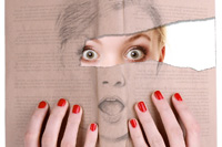 Pencil Pixels Picture of the Moment Calendar cover - 50 shades of Grey, as if the world can see me reading this!