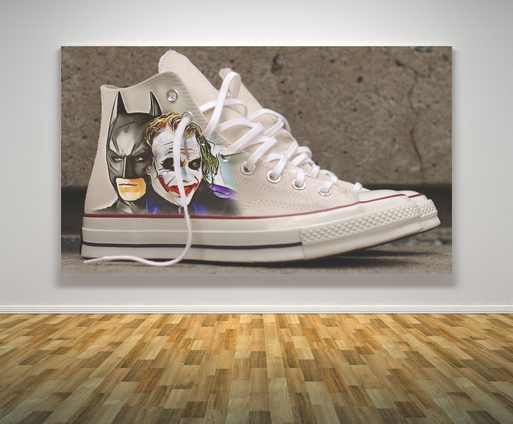 Pencil Pixels - SALE Running man Sneakers
