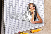 Pencil Pixels Picture of the Moment Calendar cover - Coming to life