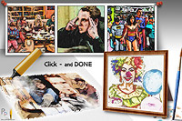 Pencil Pixels June 2013 Calendar cover Photoshop Scripts - Bento Box Sets