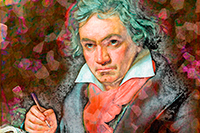 Pencil Pixels ludwig-van-beethoven-storybook-impressionism