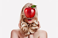 Pencil Pixels misses-newton-watching-the-apple-fall-on-her-husband