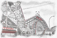 Pencil Pixels November 2012 Calendar cover Photoshop Scripts -Sandy Memories