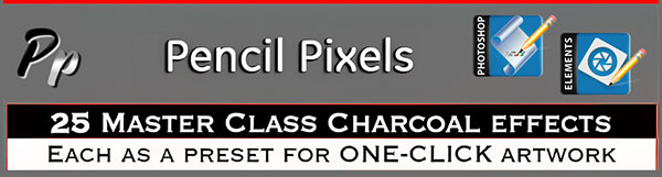 Charcoal Drawing Effects