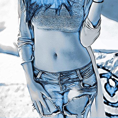 Fresh Blue Water