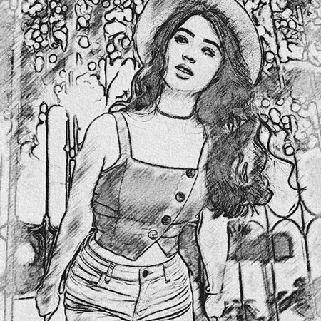 Hard Shaded Sketch