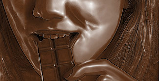 Pencil Pixels Simple Chocolate for Photoshop