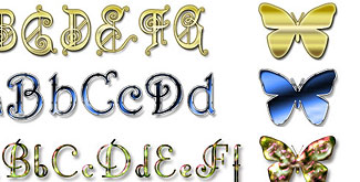 Pencil Pixels Photoshop Font Styles