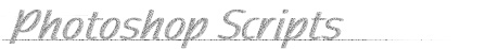 Pencil Pixels Photoshop Scripts for Art Effects